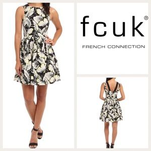 NWT FRENCH CONNECTION LINEN DRESS WITH POCKETS